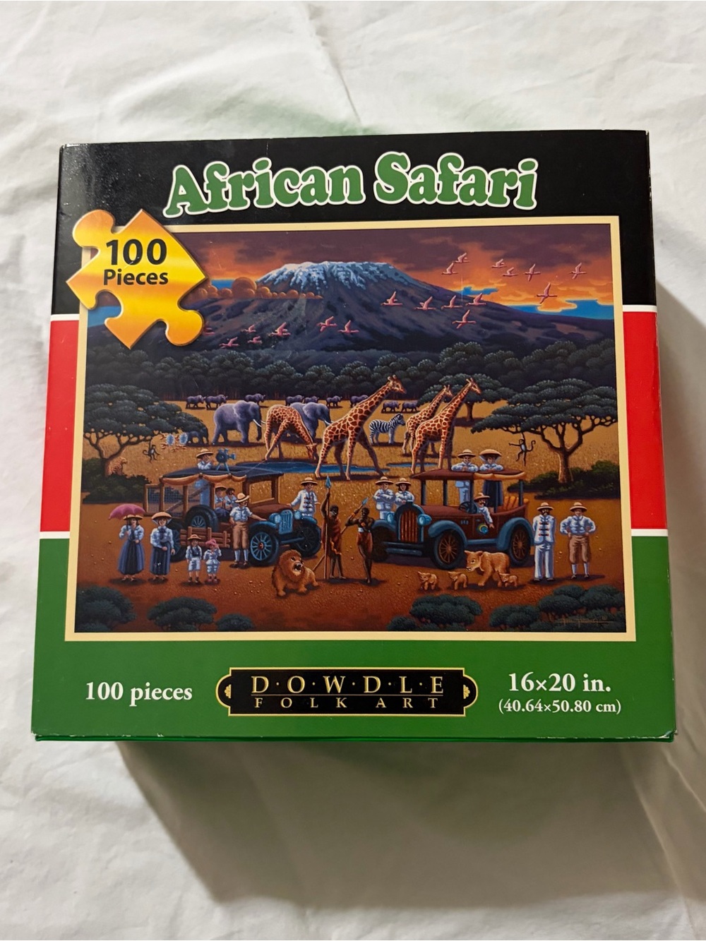 4/$20 Dowdle Folk Art puzzle